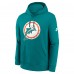 Miami Dolphins Nike Aqua Club Fleece Pullover Hoodie