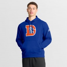 Толстовка Denver Broncos Nike Royal Club Fleece
