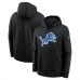 Толстовка Detroit Lions Nike Black Club Fleece