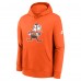 Толстовка Cleveland Browns Nike Orange Club Fleece