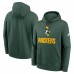Толстовка Green Bay Packers Nike Green Best Season Rewind Club
