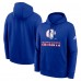 New England Patriots Nike Royal Best Season Rewind Club Pullover Hoodie