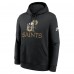 Толстовка New Orleans Saints Nike Black Best Season Rewind Club
