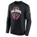 Футболка с длинным рукавом Atlanta Falcons Nike Black Primetime Legend Icon Performance