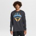 Los Angeles Chargers Nike Anthracite Primetime Legend Icon Performance Long Sleeve T-Shirt