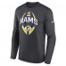 Los Angeles Rams Nike Primetime Legend Icon Performance Long Sleeve T-Shirt - Anthracite