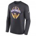 Minnesota Vikings Nike Anthracite Primetime Legend Icon Performance Long Sleeve T-Shirt