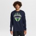 Seattle Seahawks Nike College Navy Primetime Legend Icon Performance Long Sleeve T-Shirt