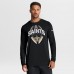 New Orleans Saints Nike Black Primetime Legend Icon Performance Long Sleeve T-Shirt New Orleans Saints Nike Black Primetime Legend Icon Performance Long Sleeve T-Shirt