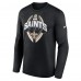 New Orleans Saints Nike Black Primetime Legend Icon Performance Long Sleeve T-Shirt
