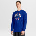 Футболка с длинным рукавом Buffalo Bills Nike Royal Primetime Legend Icon Performance