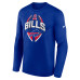 Футболка с длинным рукавом Buffalo Bills Nike Royal Primetime Legend Icon Performance