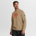 Cincinnati Bengals Nike Tan Swing Pass Rewind Club Pullover Sweatshirt