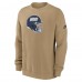 New York Giants Nike Tan Swing Pass Rewind Club Pullover Sweatshirt