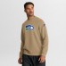 Seattle Seahawks Nike Tan Swing Pass Rewind Club Pullover Sweatshirt Seattle Seahawks Nike Tan Swing Pass Rewind Club Pullover Sweatshirt