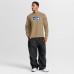 Seattle Seahawks Nike Tan Swing Pass Rewind Club Pullover Sweatshirt