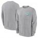 Miami Dolphins Nike Heather Gray Primetime Club Fleece Pullover Sweatshirt