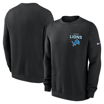 Кофта Detroit Lions Nike Black Primetime Club Fleece