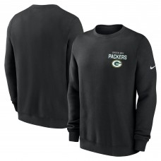 Кофта Green Bay Packers Nike Black Primetime Club Fleece