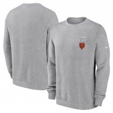 Кофта Chicago Bears Nike Heather Gray Primetime Club Fleece