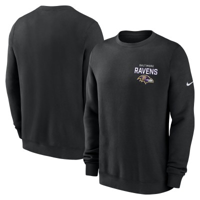 Кофта Baltimore Ravens Nike Black Primetime Club Fleece