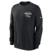 Свитшот Baltimore Ravens Nike Black Primetime Club Fleece Pullover