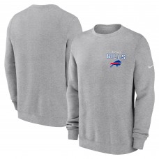 Кофта Buffalo Bills Nike Heather Gray Primetime Club Fleece