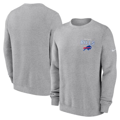 Кофта Buffalo Bills Nike Heather Gray Primetime Club Fleece