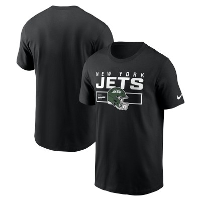 New York Jets Nike Black Primetime Helmet Essential T-Shirt