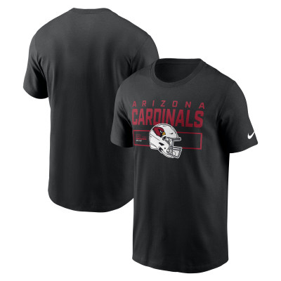 Футболка Arizona Cardinals Nike Black Primetime Helmet Essential