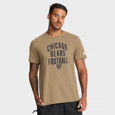 Футболка Chicago Bears Nike Tan Rewind Essential Футболка Chicago Bears Nike Tan Rewind Essential