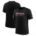 Minnesota Vikings Nike Heather Black Long Pass Tri-Blend T-Shirt