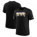 Футболка New Orleans Saints Nike Heather Black Long Pass Tri-Blend