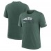 New York Jets Nike Heather Green Long Pass Tri-Blend T-Shirt New York Jets Nike Heather Green Long Pass Tri-Blend T-Shirt