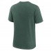 New York Jets Nike Heather Green Long Pass Tri-Blend T-Shirt
