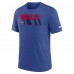Футболка Buffalo Bills Nike Heather Royal Long Pass Tri-Blend