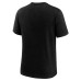 Футболка Carolina Panthers Nike Heather Black Long Pass Tri-Blend