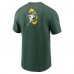 Футболка Green Bay Packers Nike Green Rewind Front and Back Hit Essential