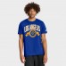 Los Angeles Rams Nike Rewind Front and Back Hit Essential T-Shirt - Royal Los Angeles Rams Nike Rewind Front and Back Hit Essential T-Shirt - Royal