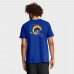 Los Angeles Rams Nike Rewind Front and Back Hit Essential T-Shirt - Royal
