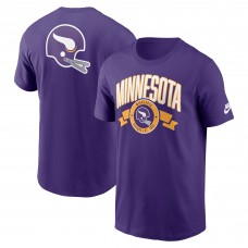 Minnesota Vikings Nike Purple Rewind Front and Back Hit Essential T-Shirt