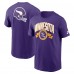 Minnesota Vikings Nike Purple Rewind Front and Back Hit Essential T-Shirt