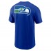 Seattle Seahawks Nike Royal Rewind Front and Back Hit Essential T-Shirt