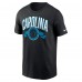 Футболка Carolina Panthers Nike Black Rewind Front and Back Hit Essential