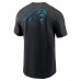Футболка Carolina Panthers Nike Black Rewind Front and Back Hit Essential