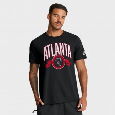 Футболка Atlanta Falcons Nike Black Rewind Front and Back Hit Essential