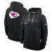 Толстовка Kansas City Chiefs Nike Tall 2025 NFL Crucial Catch Sideline Standard Issue Dri-FIT - Black