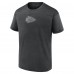 Kansas City Chiefs Fanatics Black Mini Tonal T-Shirt