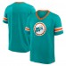 Miami Dolphins Fanatics Aqua Hometown Premium Hashmark V-Neck T-Shirt Miami Dolphins Fanatics Aqua Hometown Premium Hashmark V-Neck T-Shirt