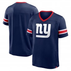 New York Giants Fanatics Navy Hometown Premium Hashmark V-Neck T-Shirt New York Giants Fanatics Navy Hometown Premium Hashmark V-Neck T-Shirt